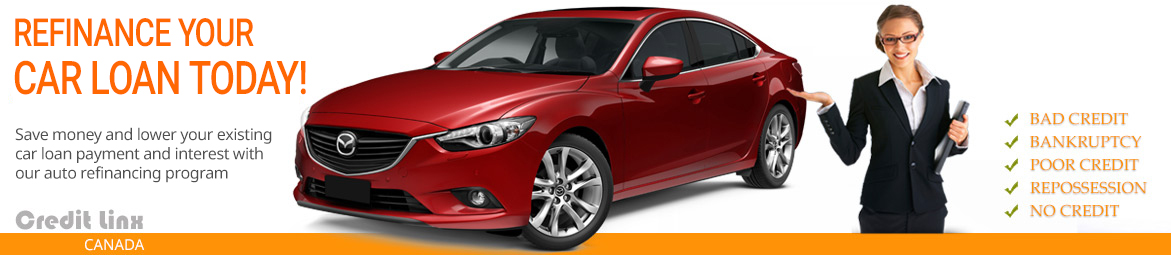 Refinance your Car Loan Today! Credit Linx Canada Auto Loan helps steer you right.